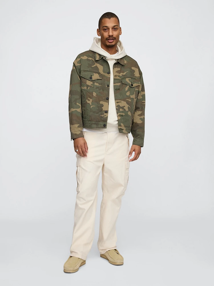 Camo Icon Denim Jacket