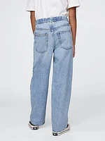 Kids UltraSoft Pull-On Baggy Jeans