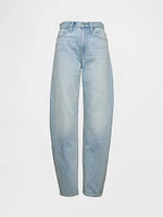 High Rise Barrel Jeans