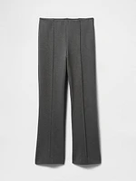 High Rise Ponte Crop Kick Pants