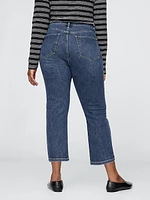 High Rise Capri Jeans