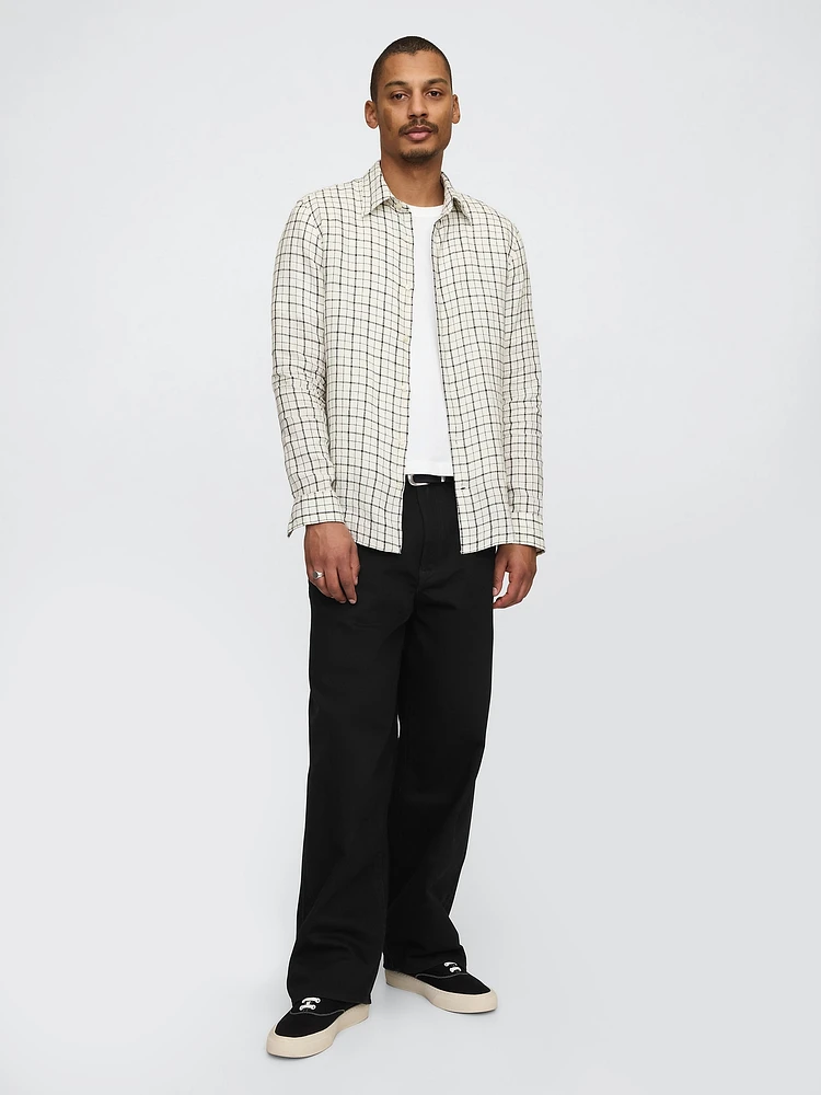 100% Linen Classic Shirt