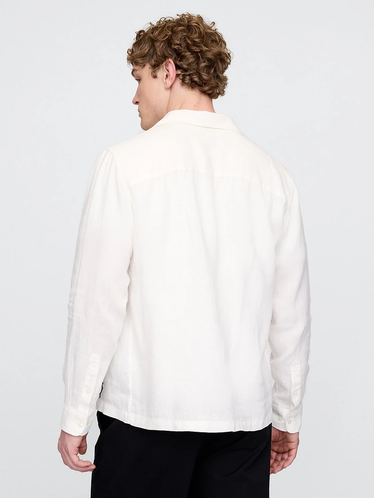 100% Linen Classic Shirt