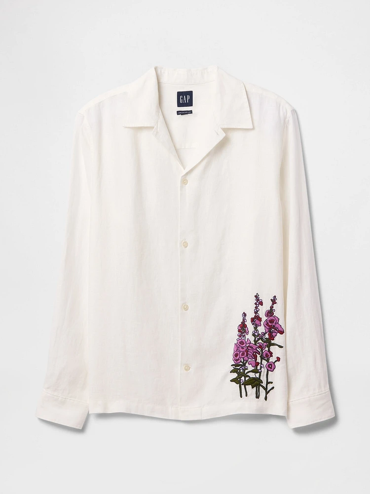 100% Linen Classic Shirt