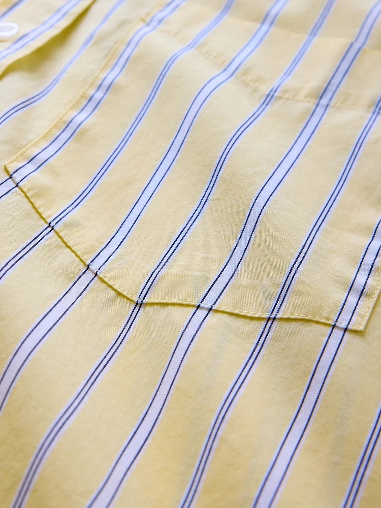 Organic Cotton Poplin Big Shirt