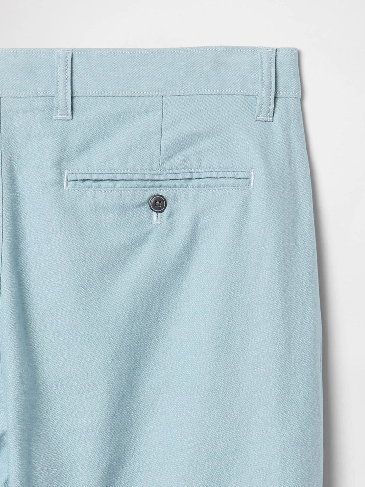 Linen-Cotton Khakis