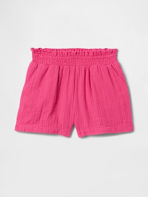 Baby & Toddler Crinkle Gauze Pull-On Shorts