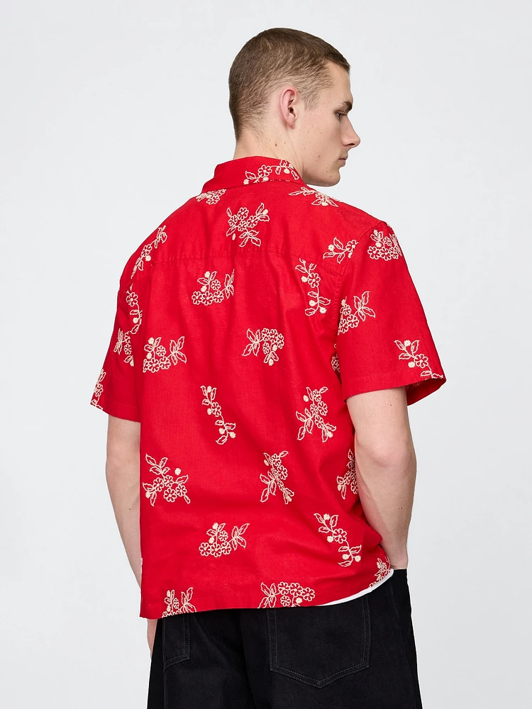 Linen-Cotton Shirt