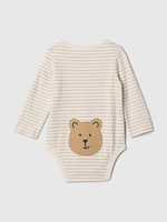 Baby First Favorites Organic Cotton Bear Bodysuit