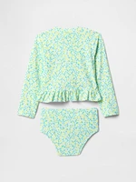 Baby & Toddler Rash Guard Swim Two-Piece