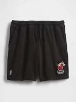 NBA Los Angeles Clippers Logo Heavyweight Sweat Shorts