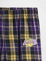 Kids NBA Golden State Warriors Flannel PJ Pants