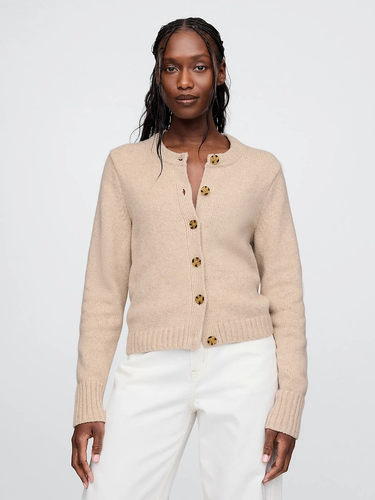CashSoft Cropped Cardigan