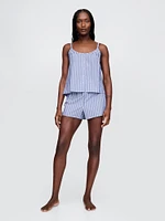 Poplin PJ Short Set