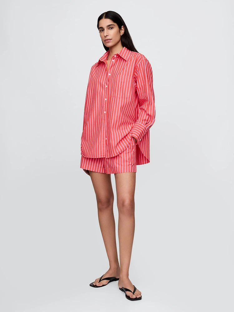 Organic Cotton Poplin Big Shirt