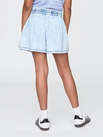 Kids Denim Easy Shorts