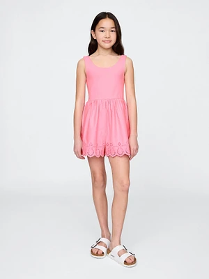 Kids Mixed Media Romper