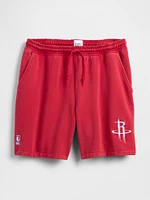 NBA Los Angeles Clippers Logo Heavyweight Sweat Shorts