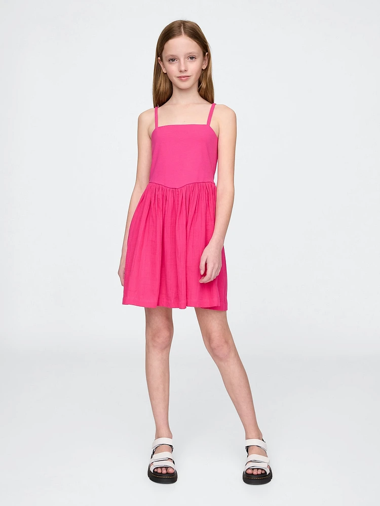 Kids Mixed Media Dress