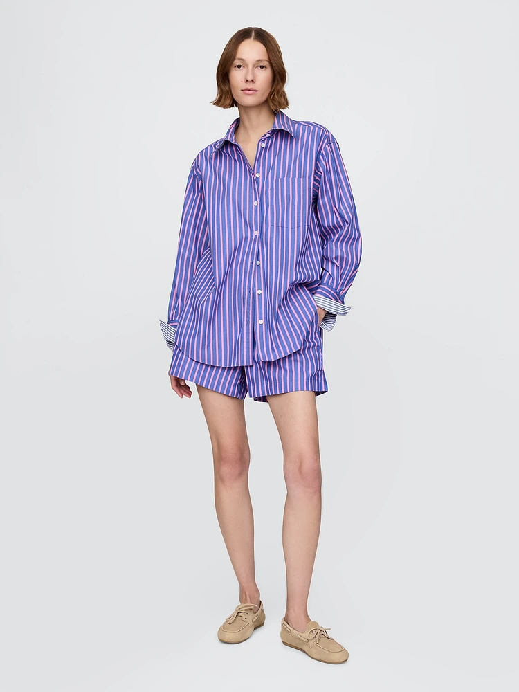 Organic Cotton Poplin Big Shirt