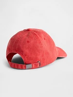 Organic Cotton Gap Logo Baseball Hat