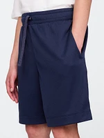 Kids GapFit 6" Recycled Mesh Easy Shorts