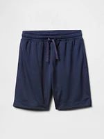 Kids GapFit 6" Recycled Mesh Easy Shorts