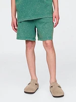 Kids 5" Washed Easy Shorts