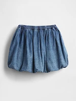 Baby & Toddler Denim Bubble Skort