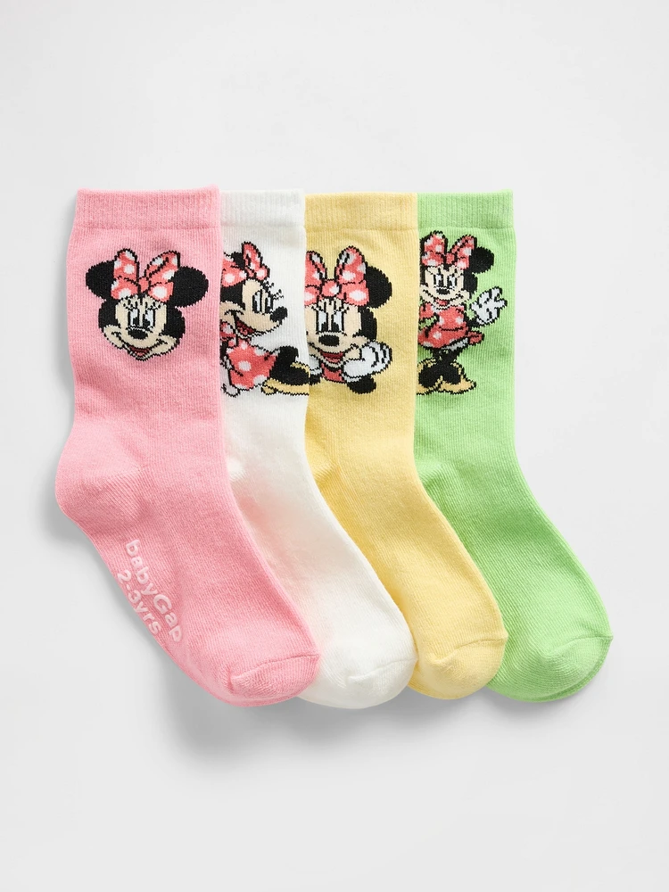 Gap × Disney Baby & Toddler Crew Socks (4-Pack