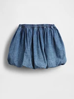 Baby & Toddler Denim Bubble Skort