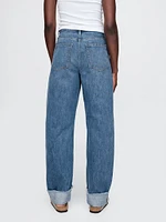 High Rise Barrel Jeans
