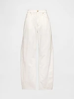 High Rise Barrel Jeans