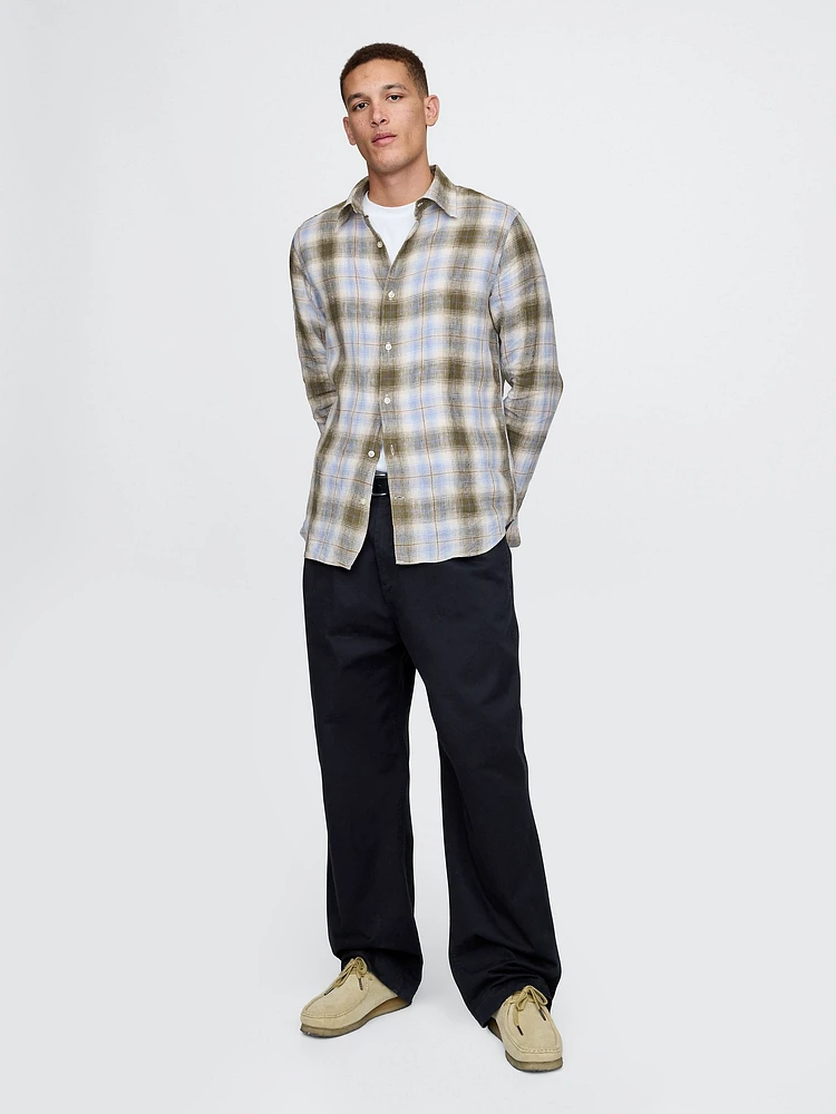 100% Linen Classic Shirt