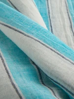 Linen-Cotton Striped Sarong