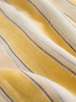 Linen-Cotton Striped Sarong