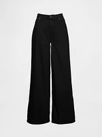 Mid Rise Cargo Baggy Jeans