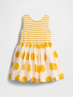 Baby & Toddler Mixed Media Bubble Dress