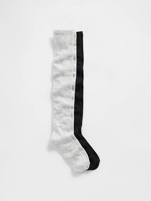 Kids Knee-High Socks (2-Pack