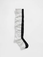 Kids Knee-High Socks (2-Pack