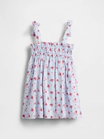 Baby & Toddler Smocked Bow-Strap Dress