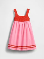 Baby & Toddler Crochet-Yoke Dress