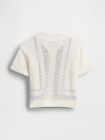 Baby & Toddler Border Stripe Sweater Shirt