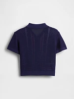 Baby & Toddler Border Stripe Sweater Shirt