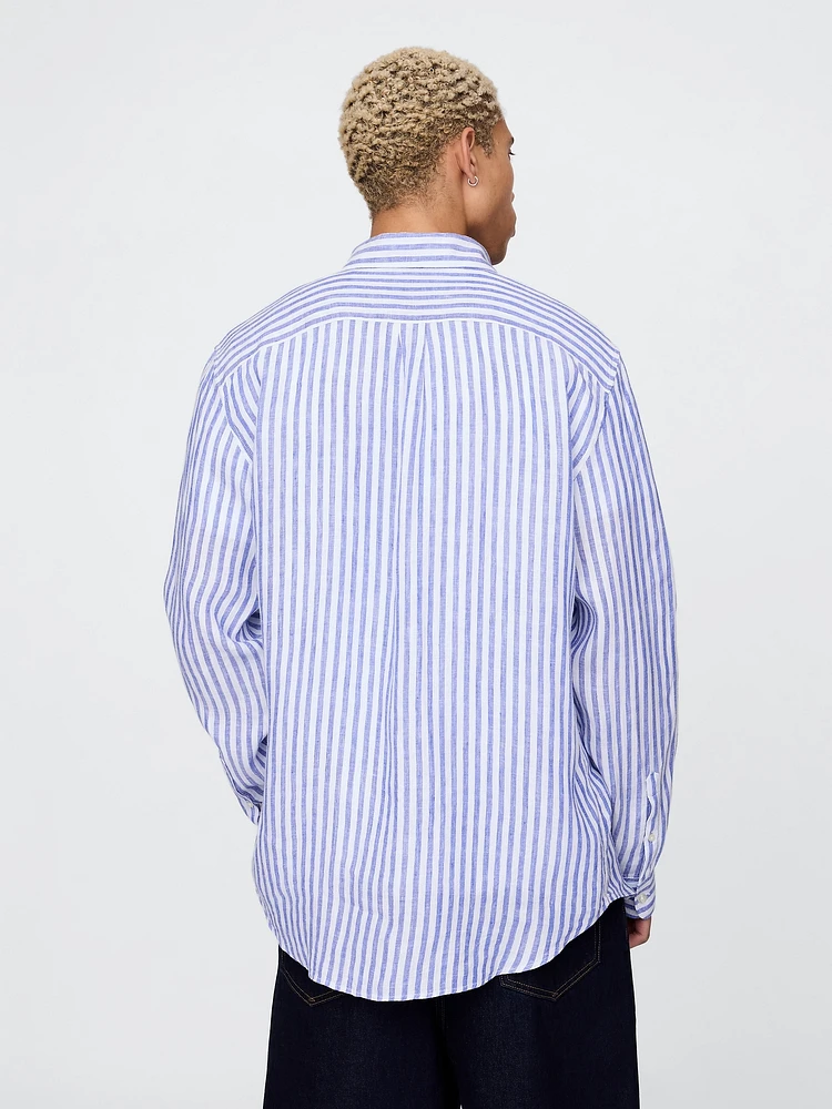 100% Linen Classic Shirt