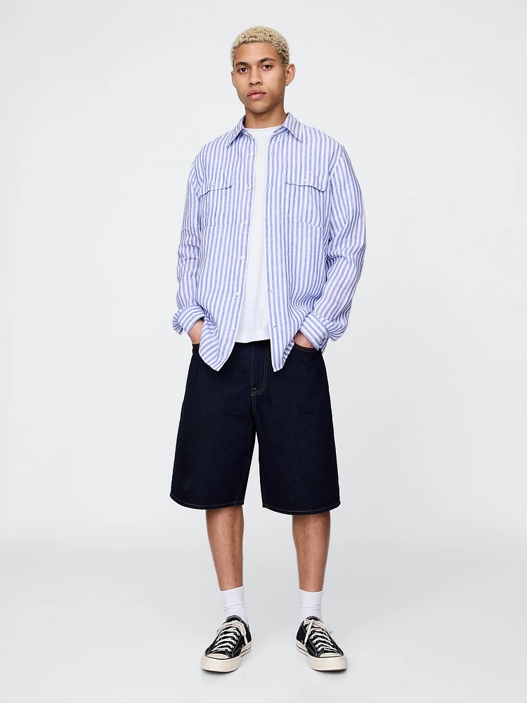 100% Linen Classic Shirt