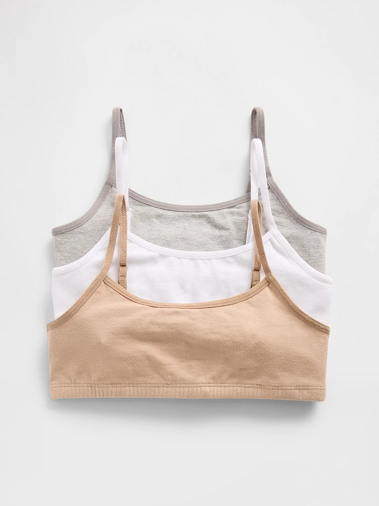 Kids Basic Bra (3-Pack)