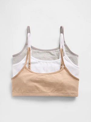 Kids Basic Bra (3-Pack)