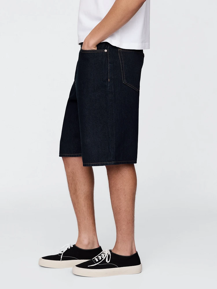 10.5" Baggy Denim Shorts