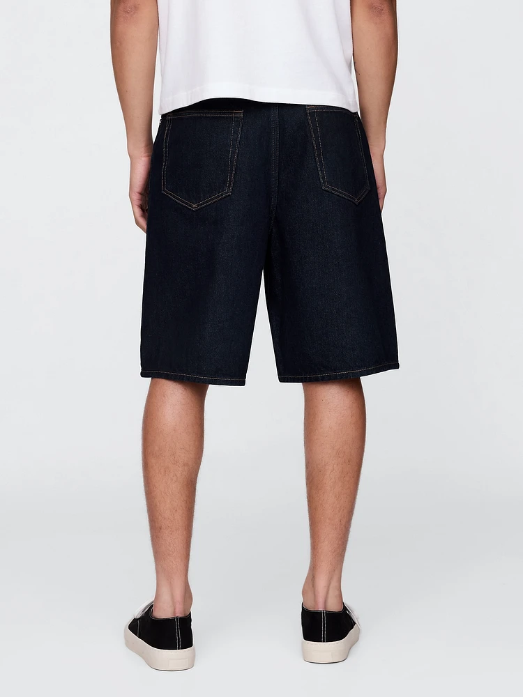 10.5" Baggy Denim Shorts
